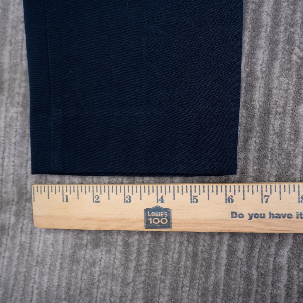 Banana Republic Sloan Navy Blue Slim Leg Dress Pants Womens Size 8 Bi-Stretch - Picture 6 of 9